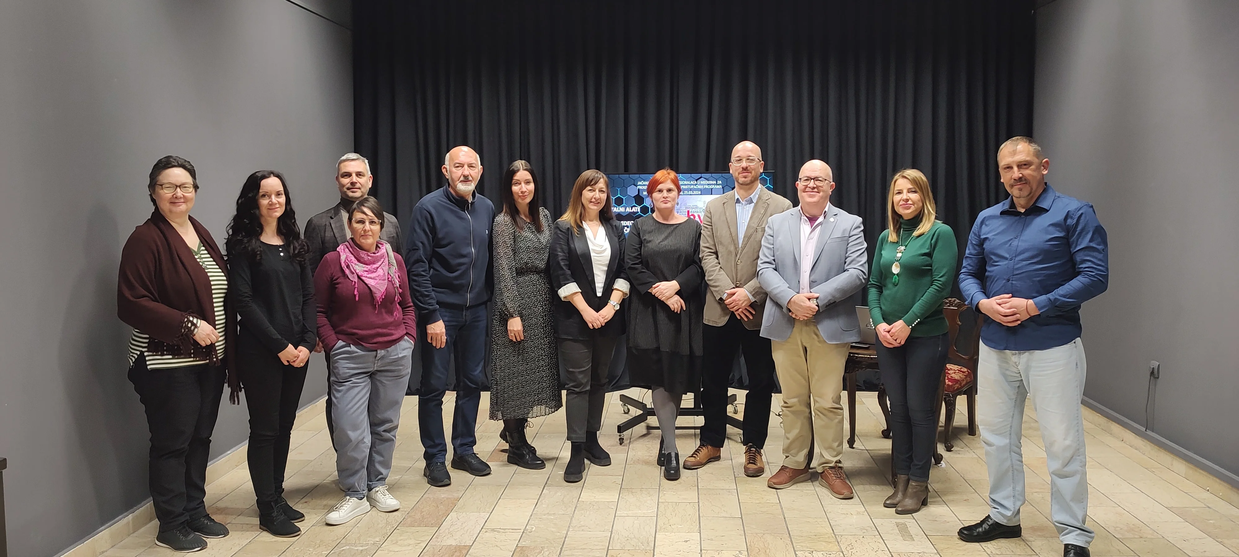 Group photo of the speakers and participants of the workshop at the Museum of Vojvodina, Novi Sad, March 2024.